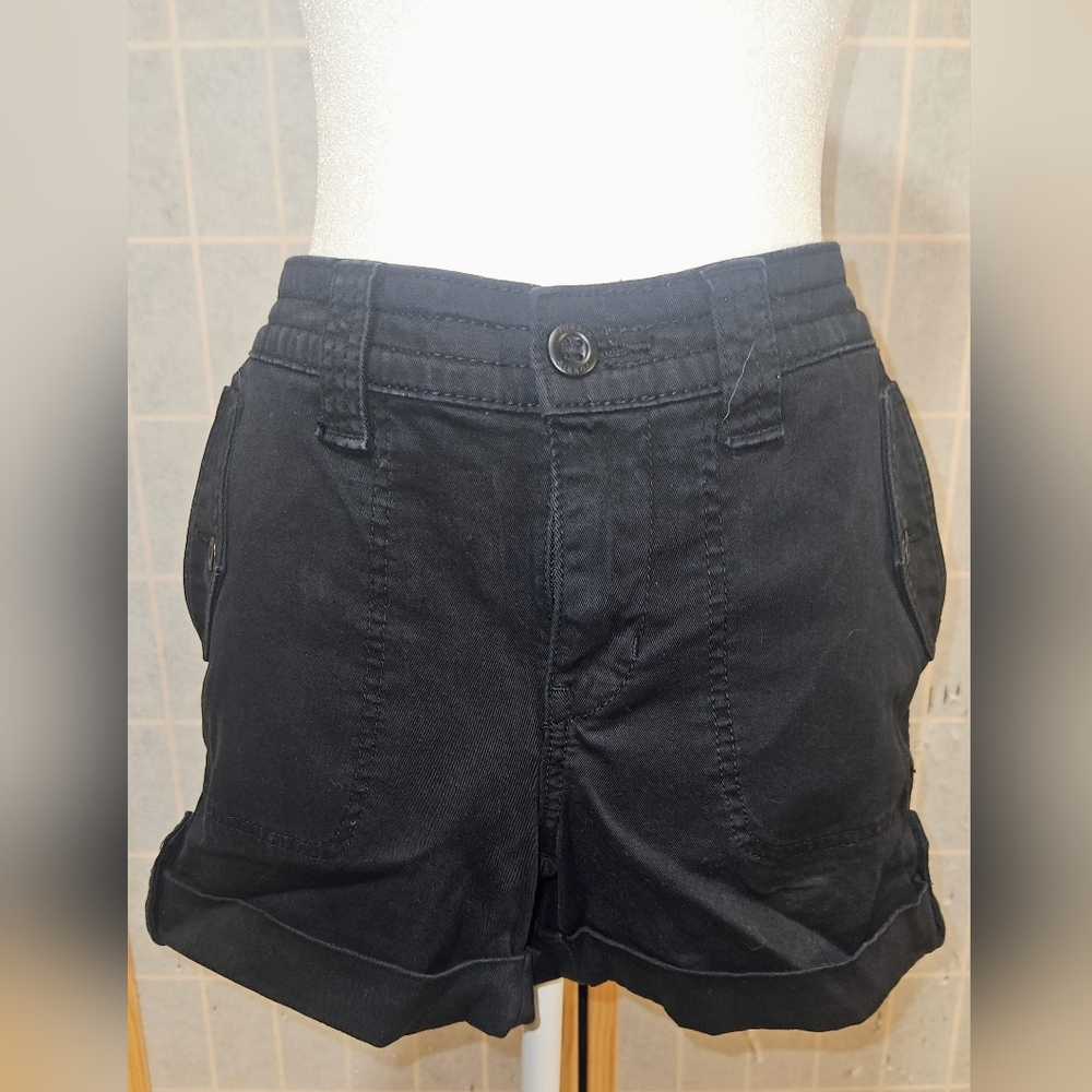 Torrid Black Women's Cargo Shorts - Size 10